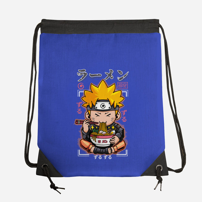 Ninja Noodles-None-Drawstring-Bag-mystic_potlot