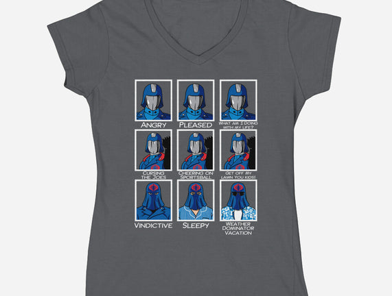 The Many Faces Of Cobra Commander