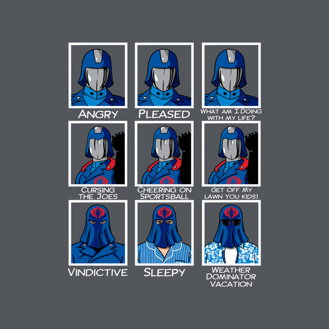 The Many Faces Of Cobra Commander-None-Adjustable Tote-Bag-SeamusAran