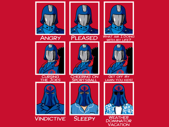 The Many Faces Of Cobra Commander