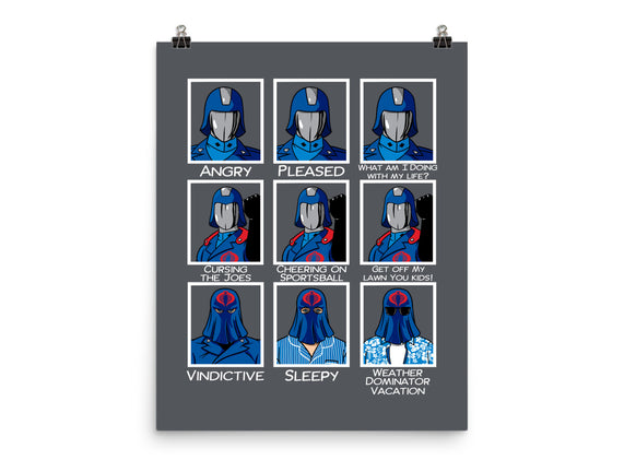 The Many Faces Of Cobra Commander