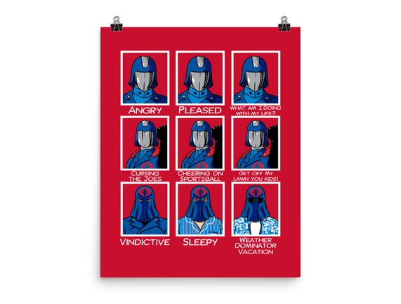 The Many Faces Of Cobra Commander