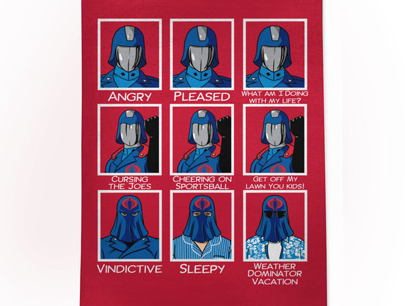The Many Faces Of Cobra Commander