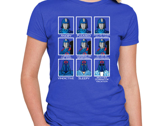 The Many Faces Of Cobra Commander