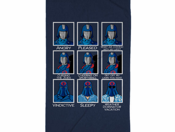 The Many Faces Of Cobra Commander