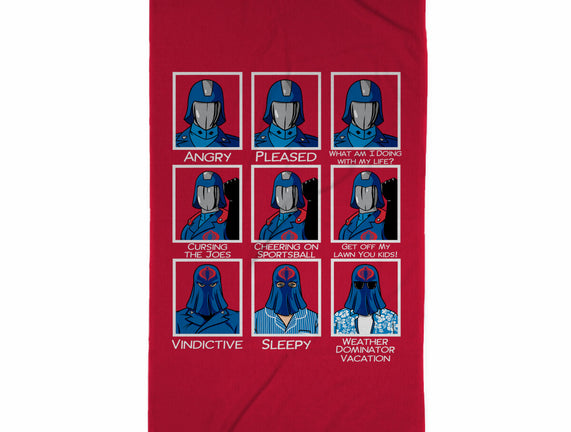 The Many Faces Of Cobra Commander