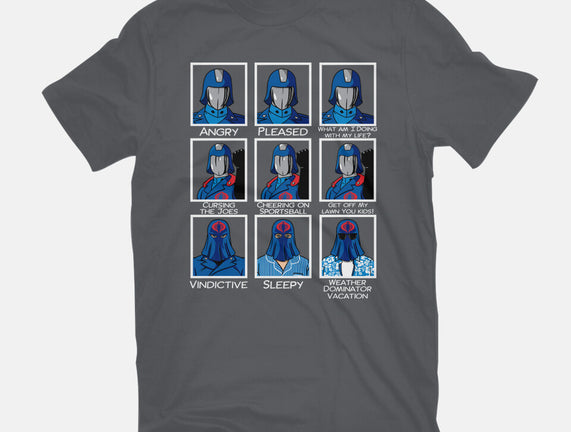 The Many Faces Of Cobra Commander