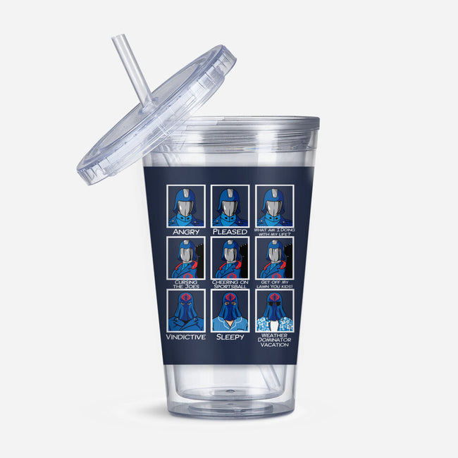 The Many Faces Of Cobra Commander-None-Acrylic Tumbler-Drinkware-SeamusAran