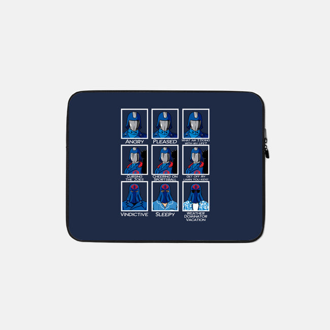 The Many Faces Of Cobra Commander-None-Zippered-Laptop Sleeve-SeamusAran