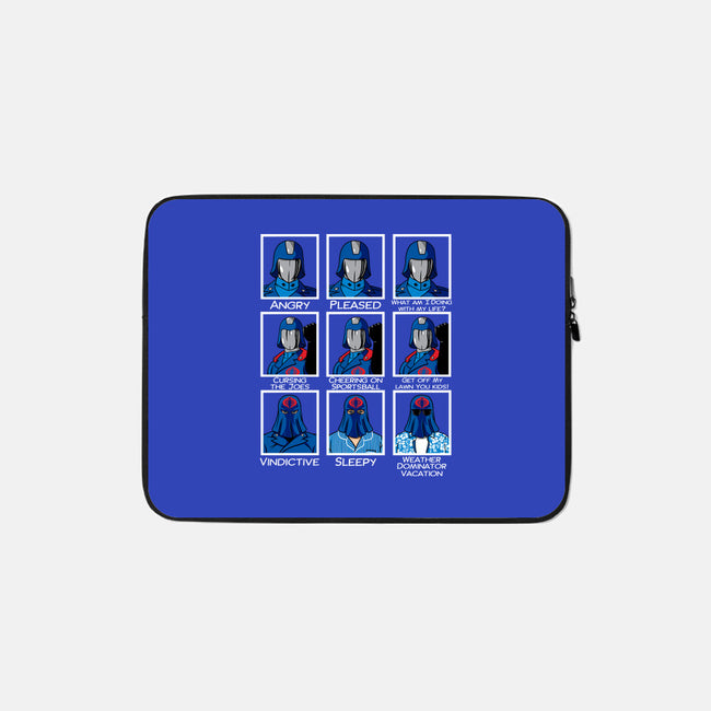 The Many Faces Of Cobra Commander-None-Zippered-Laptop Sleeve-SeamusAran