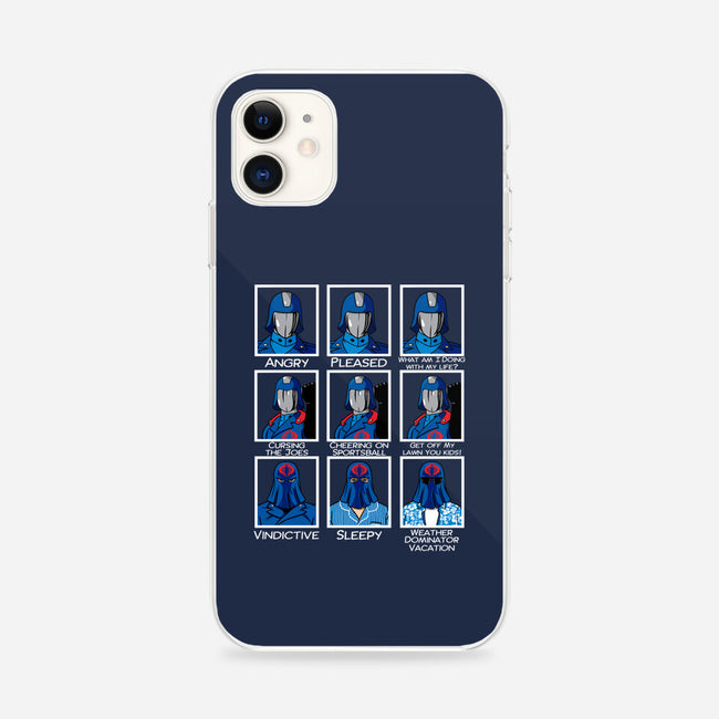 The Many Faces Of Cobra Commander-iPhone-Snap-Phone Case-SeamusAran