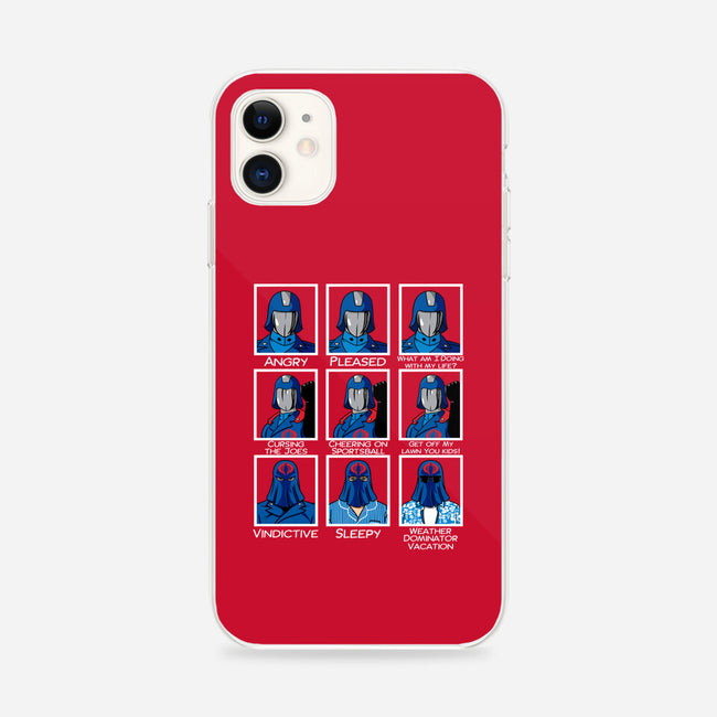 The Many Faces Of Cobra Commander-iPhone-Snap-Phone Case-SeamusAran