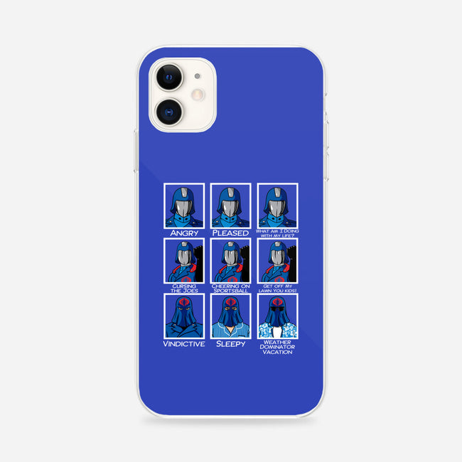 The Many Faces Of Cobra Commander-iPhone-Snap-Phone Case-SeamusAran