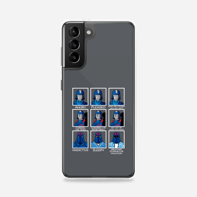 The Many Faces Of Cobra Commander-Samsung-Snap-Phone Case-SeamusAran