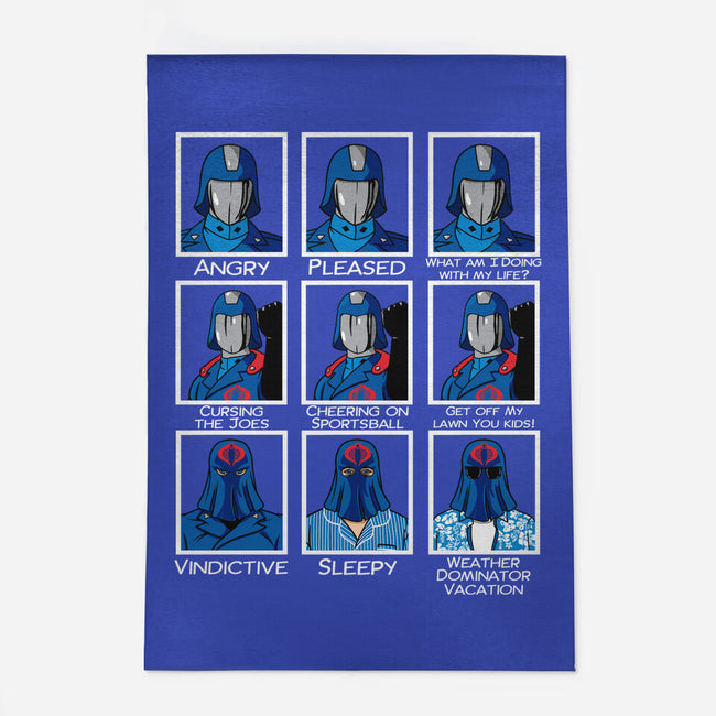 The Many Faces Of Cobra Commander-None-Outdoor-Rug-SeamusAran