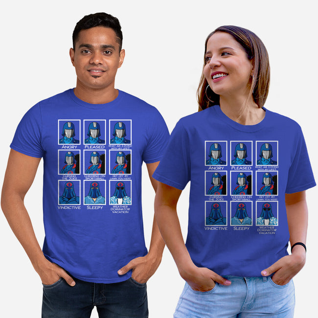 The Many Faces Of Cobra Commander-Unisex-Basic-Tee-SeamusAran