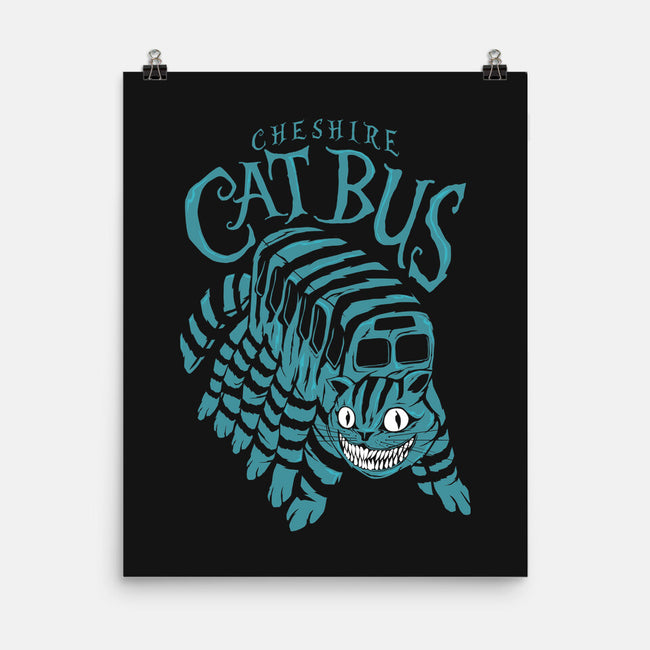 Cheshire Cat Bus-None-Matte-Poster-arace