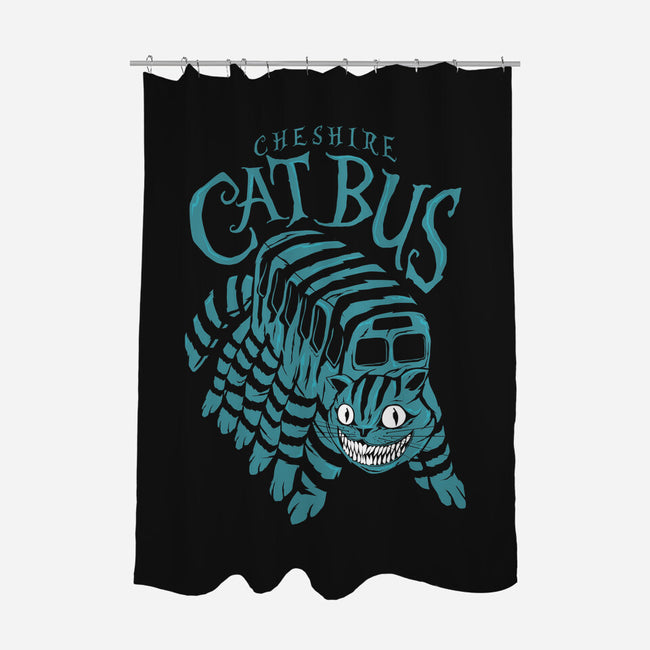 Cheshire Cat Bus-None-Polyester-Shower Curtain-arace