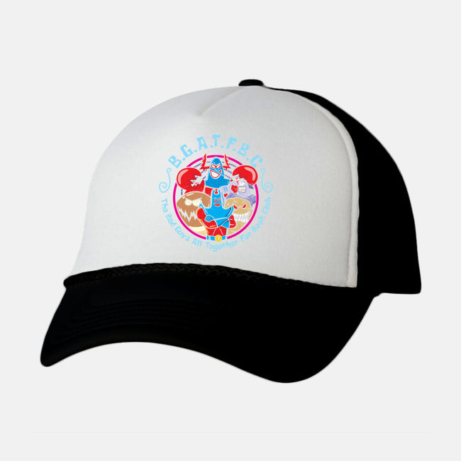 The Bad Guys Club-Unisex-Trucker-Hat-arace