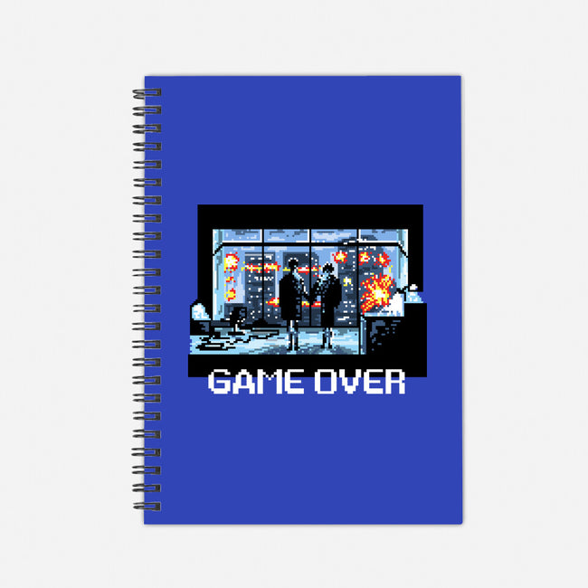 Fight Game Over-None-Dot Grid-Notebook-zascanauta