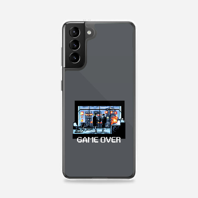 Fight Game Over-Samsung-Snap-Phone Case-zascanauta