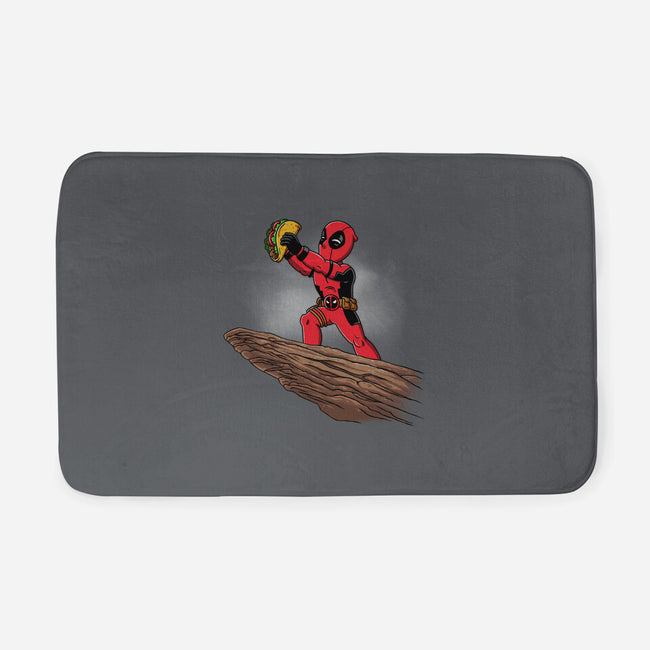 The Tacos King-None-Memory Foam-Bath Mat-Barbadifuoco