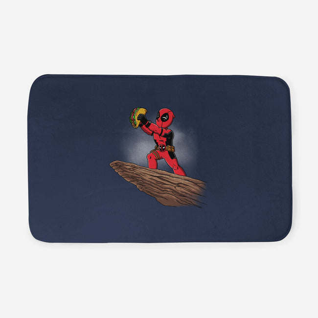 The Tacos King-None-Memory Foam-Bath Mat-Barbadifuoco