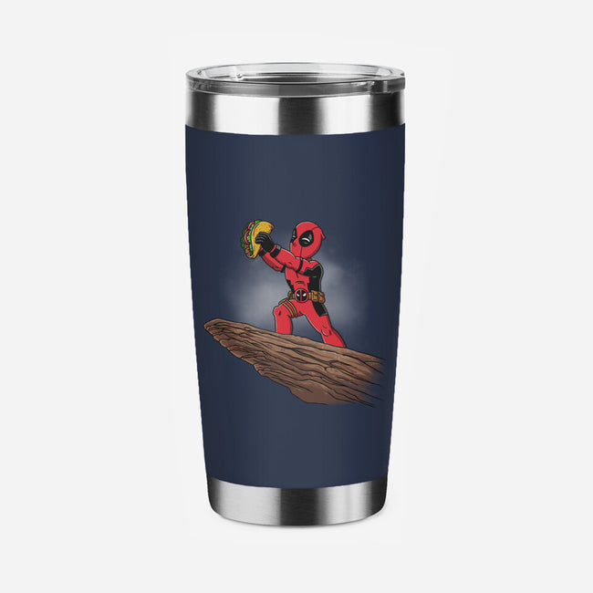 The Tacos King-None-Stainless Steel Tumbler-Drinkware-Barbadifuoco