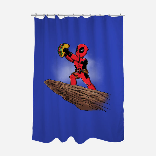 The Tacos King-None-Polyester-Shower Curtain-Barbadifuoco
