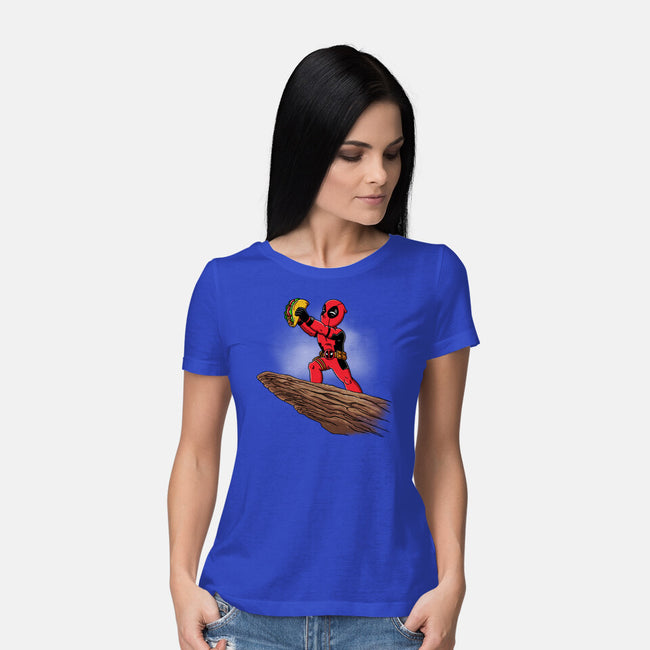 The Tacos King-Womens-Basic-Tee-Barbadifuoco