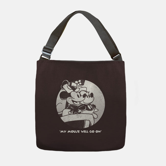 My Mouse Will Go On-None-Adjustable Tote-Bag-estudiofitas