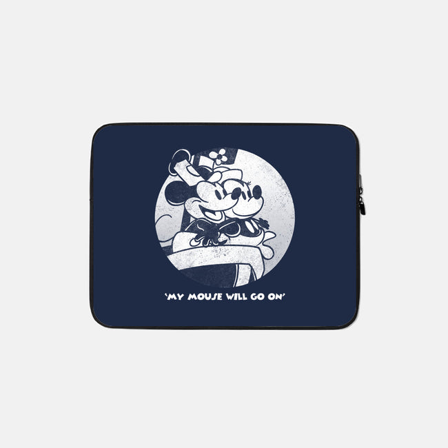 My Mouse Will Go On-None-Zippered-Laptop Sleeve-estudiofitas
