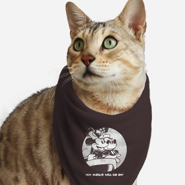 My Mouse Will Go On-Cat-Bandana-Pet Collar-estudiofitas