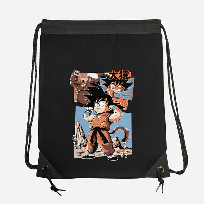 Oozaru-None-Drawstring-Bag-Nihon Bunka