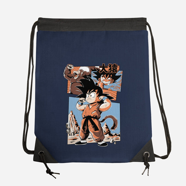 Oozaru-None-Drawstring-Bag-Nihon Bunka