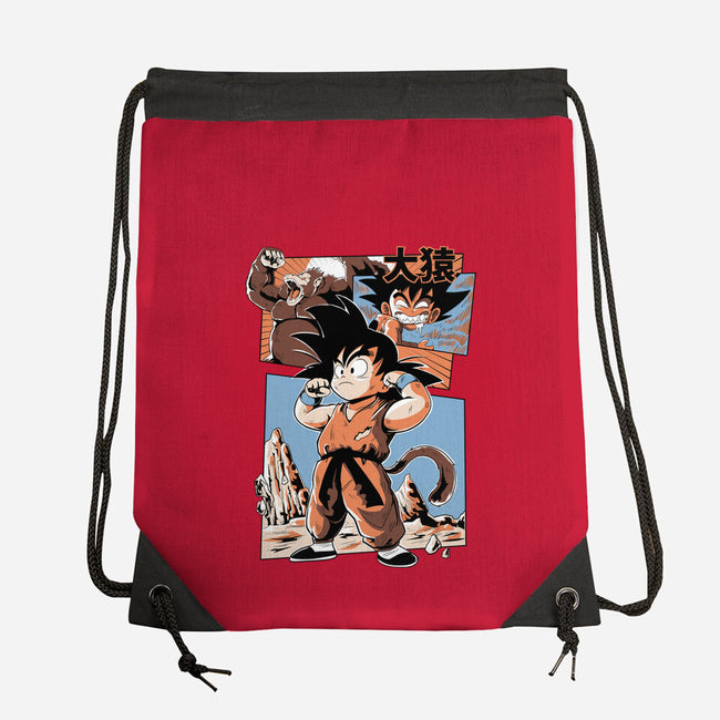 Oozaru-None-Drawstring-Bag-Nihon Bunka