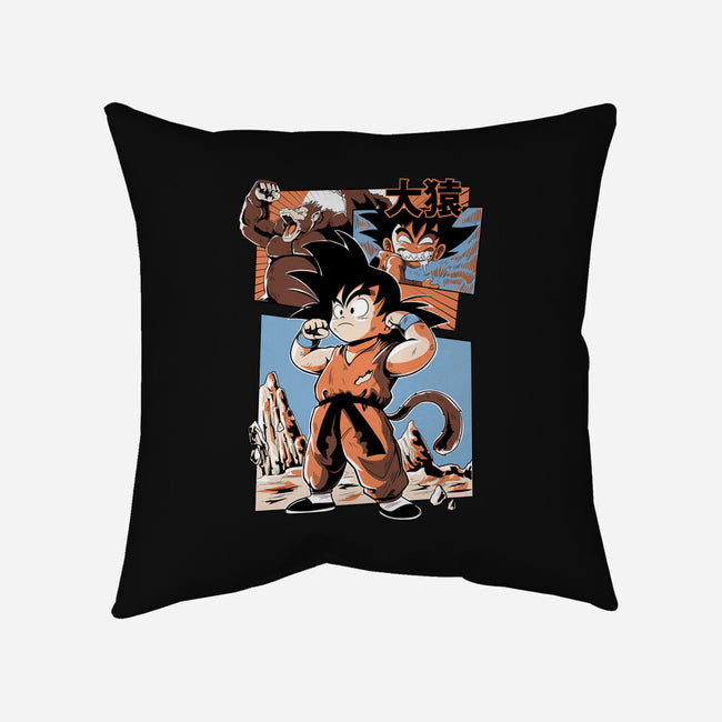 Oozaru-None-Non-Removable Cover w Insert-Throw Pillow-Nihon Bunka