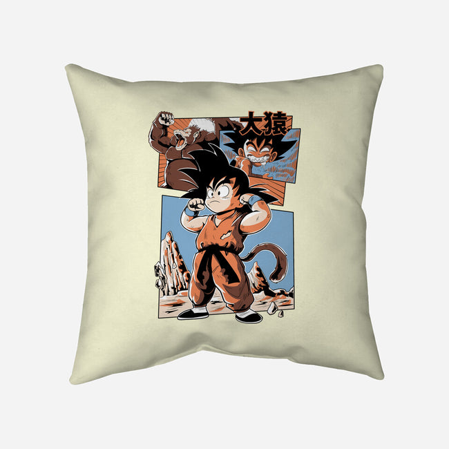 Oozaru-None-Removable Cover-Throw Pillow-Nihon Bunka