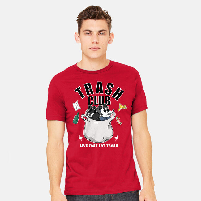 Trash Panda Club-Mens-Heavyweight-Tee-Tri haryadi