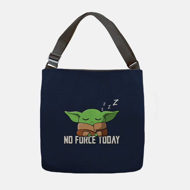 No Force Today-None-Adjustable Tote-Bag-NMdesign