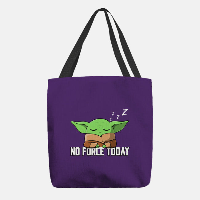 No Force Today-None-Basic Tote-Bag-NMdesign