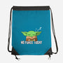 No Force Today-None-Drawstring-Bag-NMdesign