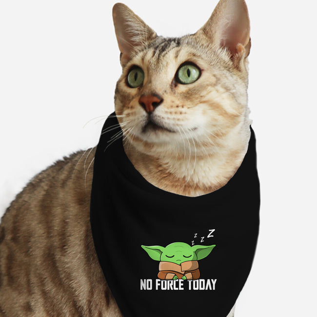 No Force Today-Cat-Bandana-Pet Collar-NMdesign