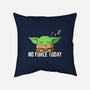 No Force Today-None-Non-Removable Cover w Insert-Throw Pillow-NMdesign