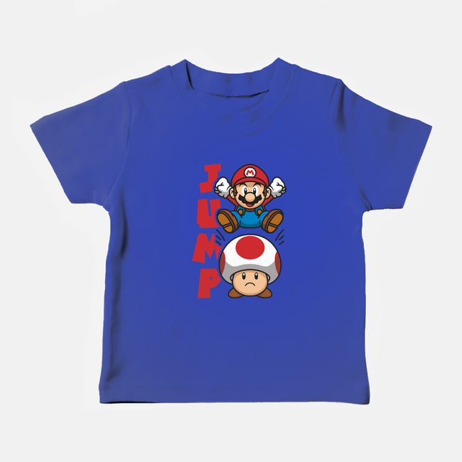 Toad Jump-Baby-Basic-Tee-Astoumix