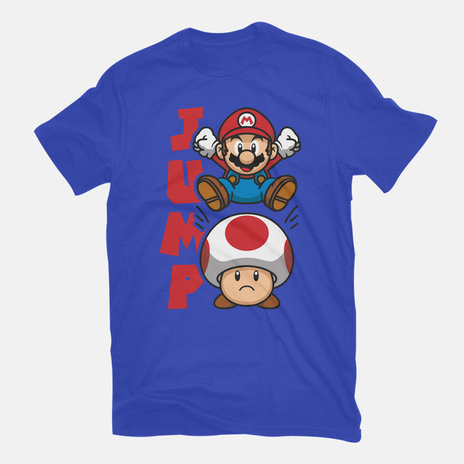 Toad Jump-Mens-Heavyweight-Tee-Astoumix