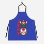 Toad Jump-Unisex-Kitchen-Apron-Astoumix