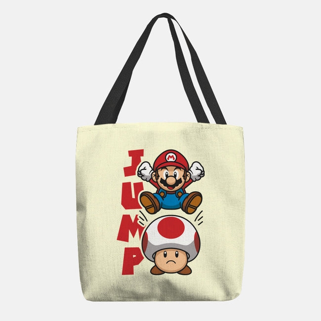 Toad Jump-None-Basic Tote-Bag-Astoumix