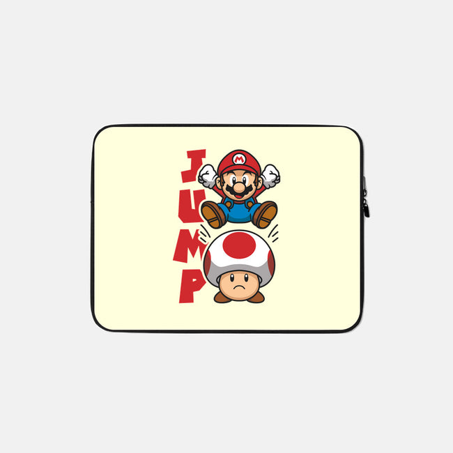 Toad Jump-None-Zippered-Laptop Sleeve-Astoumix