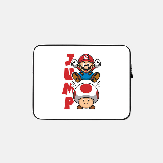 Toad Jump-None-Zippered-Laptop Sleeve-Astoumix